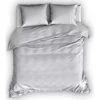 Romanette Flanellen Dekbedovertrek Duchesse Zilver/Wit-140 X 200/220 Cm -Leen Bakker Winkel 1000057384
