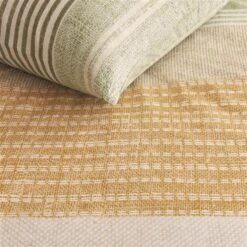 Ariadne At Home Dekbedovertrek Lin Okergeel-Lits-jumeaux (240 X 200/220 Cm) -Leen Bakker Winkel 1000060447 0102