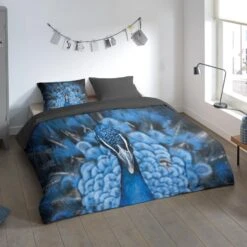 Pure Dekbedovertrek "Proud" - Blauw - (200x220 Cm) -Leen Bakker Winkel 1000060484 0102