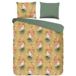 Pure Dekbedovertrek "Kakatoe" - Oker - (200x220 Cm)