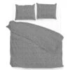 Zo! Home Zo Home Dekbedovertrek Dark Grey-2-persoons (200 X 200/220 Cm) -Leen Bakker Winkel 1000060493