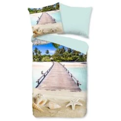 Pure Dekbedovertrek "Moana" - Multi - (140x220 Cm) -Leen Bakker Winkel 1000060501 0102