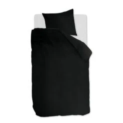 Ambiante Dekbedovertrek Uni Cotton Black-1-persoons (140 X 200/220 Cm)