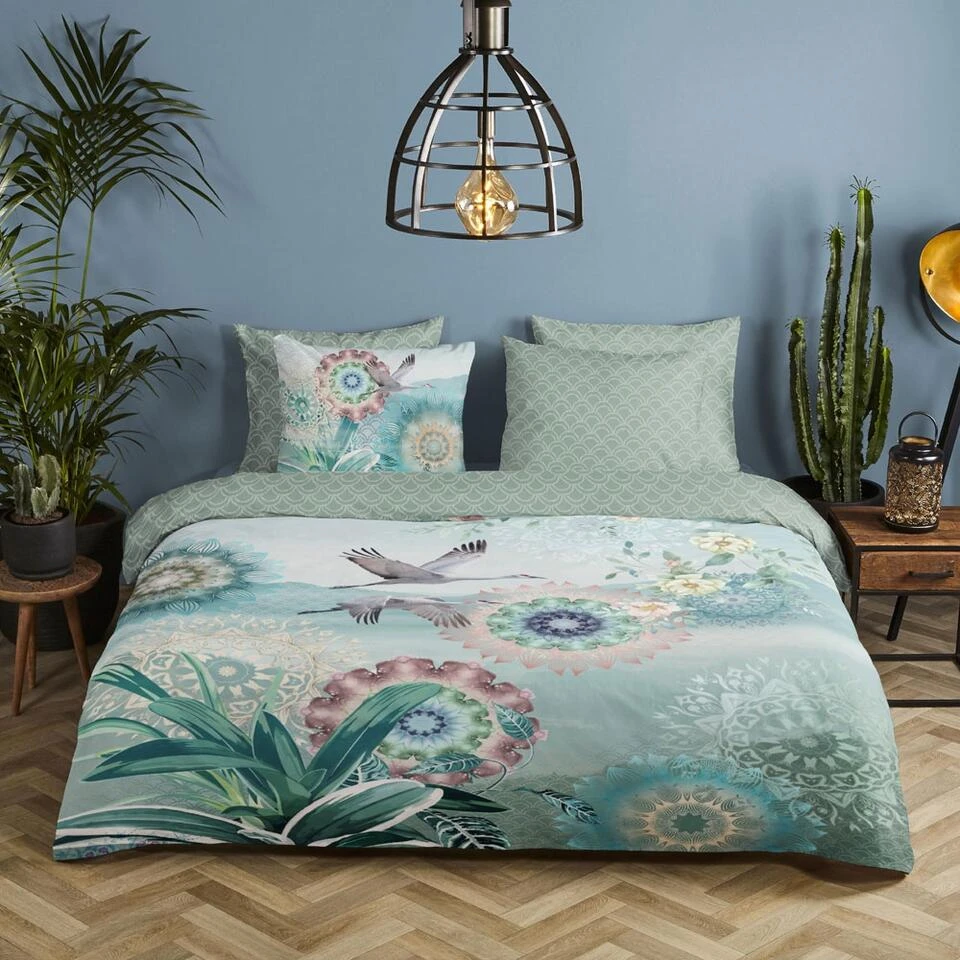 HIP Dekbedovertrek "Kimora" - Multi - (140x220 Cm) 4 HIP Dekbedovertrek "Kimora" - Multi - (140x220 Cm) - Afbeelding 2