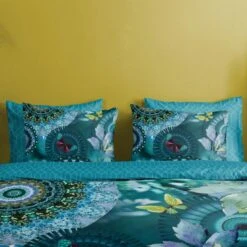 HIP Dekbedovertrek "Luciano" - Petrol - (240x220 Cm) -Leen Bakker Winkel 1000061684 0101