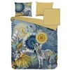 HIP Dekbedovertrek "Laska" - Blauw - (240x220 Cm) -Leen Bakker Winkel 1000061737
