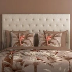 Good Morning Dekbedovertrek "Fuji" - Taupe - (240x220 Cm) -Leen Bakker Winkel 1000063269 0102