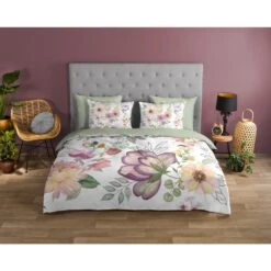 Good Morning Dekbedovertrek "Vera" - Wit - (140x220 Cm) -Leen Bakker Winkel 1000063271 0101