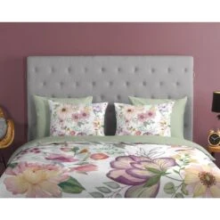 Good Morning Dekbedovertrek "Vera" - Wit - (140x220 Cm) -Leen Bakker Winkel 1000063271 0110