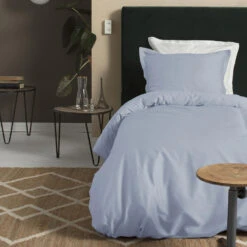 Cinderella Sundays - Dekbedovertrek - Satijn - 200x200/220 Cm - Soft Blue -Leen Bakker Winkel 1000063536 0103