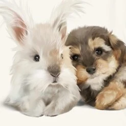 Good Morning Dekbedovertrek "Cute" - Zand - (140x220 Cm) 7 Good Morning Dekbedovertrek "Cute" - Zand - (140x220 Cm) -Leen Bakker Winkel 1000063636 0101