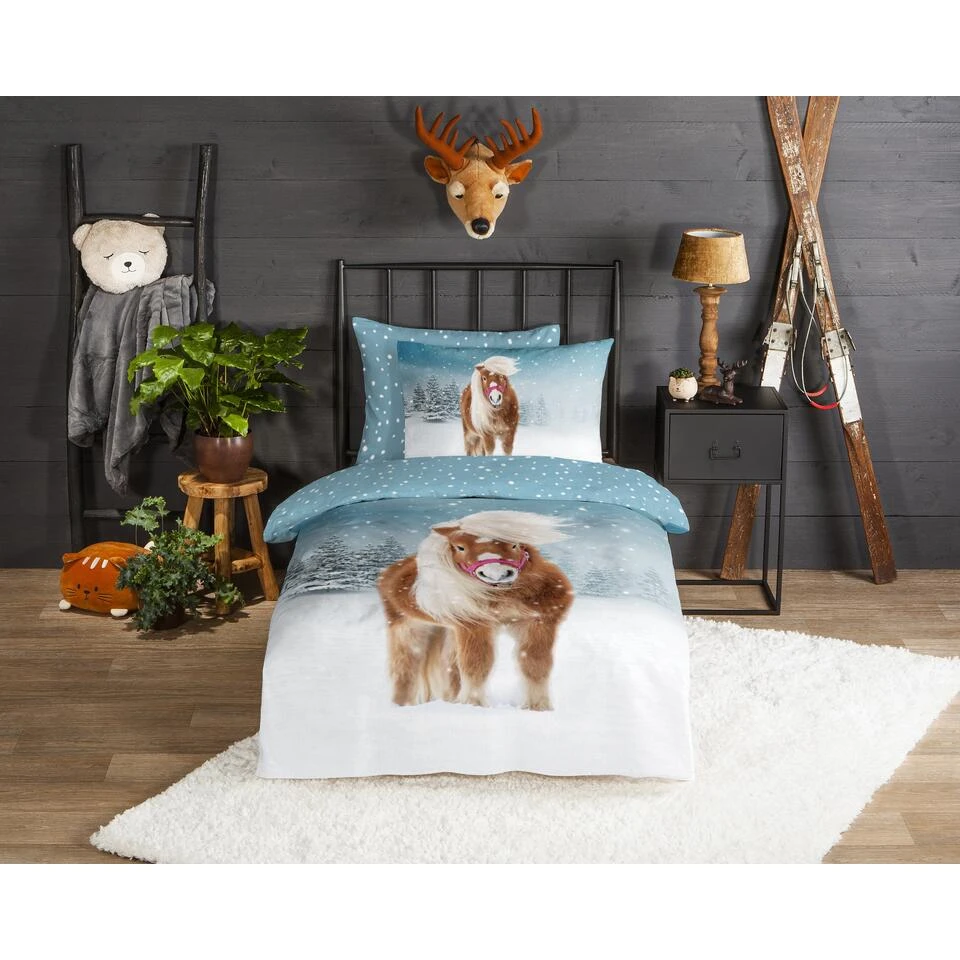 Good Morning Dekbedovertrek "Sweet" - Multi - (140x220 Cm) 4 Good Morning Dekbedovertrek "Sweet" - Multi - (140x220 Cm) - Afbeelding 2