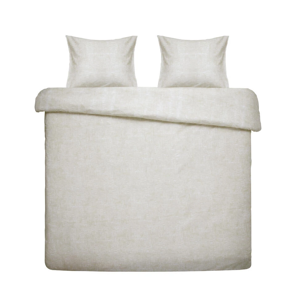 Damai Dekbedovertrek Ebba - Biologisch Katoen - 240x200/220 Cm - Beige 3 Damai Dekbedovertrek Ebba - Biologisch Katoen - 240x200/220 Cm - Beige