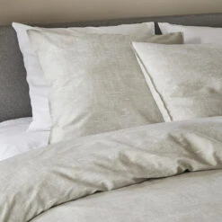 Damai Dekbedovertrek Ebba - Biologisch Katoen - 200x200/220 Cm - Beige -Leen Bakker Winkel 1000064222 0103