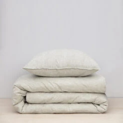 Damai Dekbedovertrek Ebba - Biologisch Katoen - 140x200/220 Cm - Beige -Leen Bakker Winkel 1000064226 0101