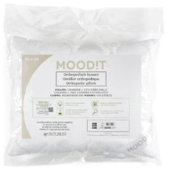 Moodit Orthopedisch Hoofdkussen Base - 50 X 60 Cm - Microvezel -Leen Bakker Winkel 1000064756 0101