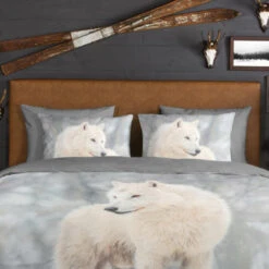 Good Morning Dekbedovertrek "Julian" - Grijs - (240x220 Cm) -Leen Bakker Winkel 1000065825 0102