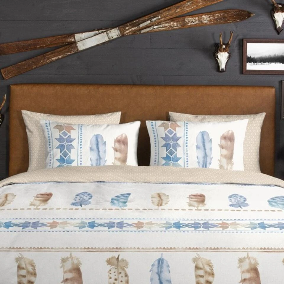 Good Morning Dekbedovertrek "Joy" - Ecru - (240x220 Cm) 5 Good Morning Dekbedovertrek "Joy" - Ecru - (240x220 Cm) - Afbeelding 3