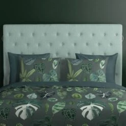 Good Morning Dekbedovertrek "Urban Jungle" - Groen - (200x220 Cm) -Leen Bakker Winkel 1000065861 0102