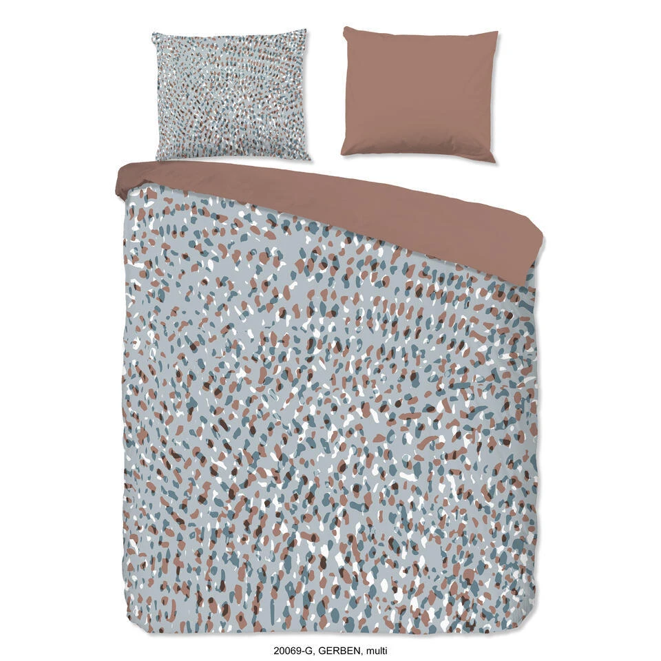Good Morning Dekbedovertrek "Gerben" - Multi - (140x220 Cm) 3 Good Morning Dekbedovertrek "Gerben" - Multi - (140x220 Cm)