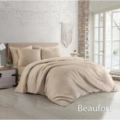 Papillon Dekbedovertrek Beaufort - 240x200/220 - Zand -Leen Bakker Winkel 1000065968 0101