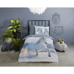 Good Morning Dekbedovertrek "Amigo" - Grijs - (140x220 Cm) -Leen Bakker Winkel 1000068620 0101