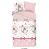 Good Morning Dekbedovertrek "Owl" - Roze - (140x220 Cm) -Leen Bakker Winkel 1000070220