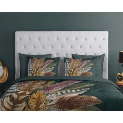 Good Morning Dekbedovertrek "Soft Feathers" - Groen - (140x220 Cm) 8 Good Morning Dekbedovertrek "Soft Feathers" - Groen - (140x220 Cm) -Leen Bakker Winkel 1000070221 0110