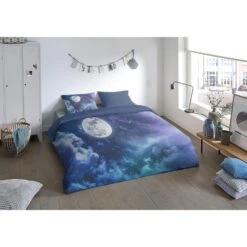 Pure Dekbedovertrek "Universe" - Multi - (240x220 Cm) -Leen Bakker Winkel 1000071259 0101