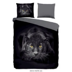 Pure Dekbedovertrek "Panter" - Zwart - (200x220 Cm)