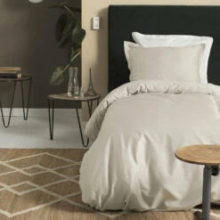 Cinderella Sundays - Dekbedovertrek - Satijn - 140x200/220 Cm - Light Sand -Leen Bakker Winkel 1000071937 0101