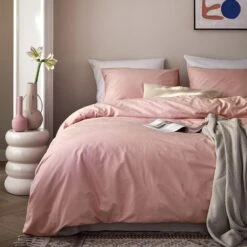 Cinderella Weekend - Dekbedovertrek - Katoen - 200x200/220 Cm - Rose Pink -Leen Bakker Winkel 1000071944 0101