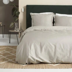 Cinderella Sundays - Dekbedovertrek - Satijn - 200x200/220 Cm - Light Sand -Leen Bakker Winkel 1000071954 0101