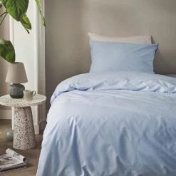 Cinderella Weekend - Dekbedovertrek - Katoen - 140x200/220 Cm - Soft Blue -Leen Bakker Winkel 1000071957 0101