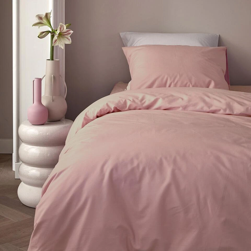 Cinderella Weekend - Dekbedovertrek - Katoen - 140x200/220 Cm - Rose Pink 4 Cinderella Weekend - Dekbedovertrek - Katoen - 140x200/220 Cm - Rose Pink - Afbeelding 2