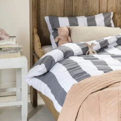 Cinderella Kinderdekbedovertrek Jacky - Katoen - 120x150 Cm - Anthracite -Leen Bakker Winkel 1000071974 0101