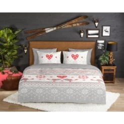 Good Morning Dekbedovertrek "Flow" - Grijs - (200x220 Cm) -Leen Bakker Winkel 1000074149 0101