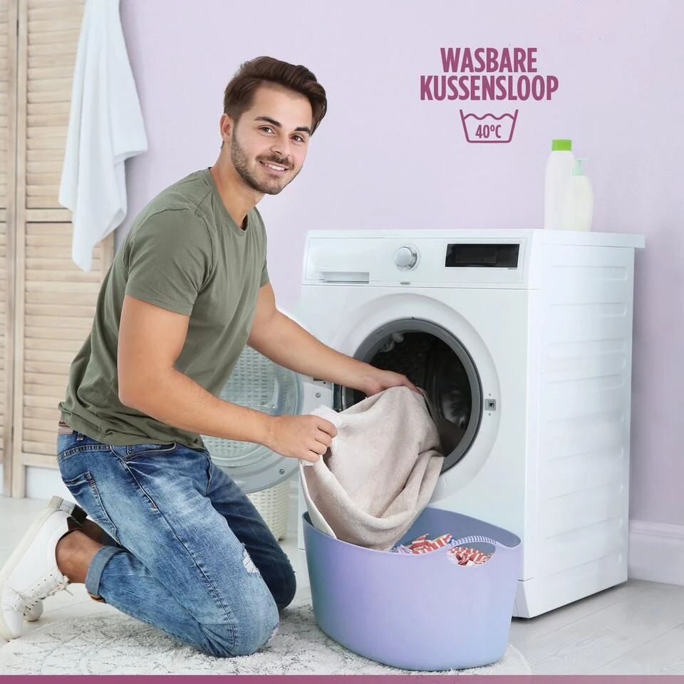 Anatomisch Lavendel Memory Foam Hoofdkussen 30x50 Cm 6 Anatomisch Lavendel Memory Foam Hoofdkussen 30x50 Cm - Afbeelding 4