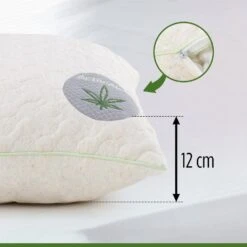 Hennep Active Air Kussen - 50x70 Cm 8 Hennep Active Air Kussen - 50x70 Cm -Leen Bakker Winkel 1000080662 0102