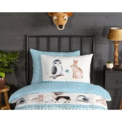 Good Morning Dekbedovertrek "Freezing" - Blauw - (140x220 Cm) -Leen Bakker Winkel 1000080893 0110