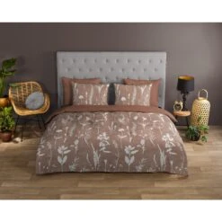 Good Morning Dekbedovertrek "Rav" - Terra - (240x220 Cm) -Leen Bakker Winkel 1000080898 0101