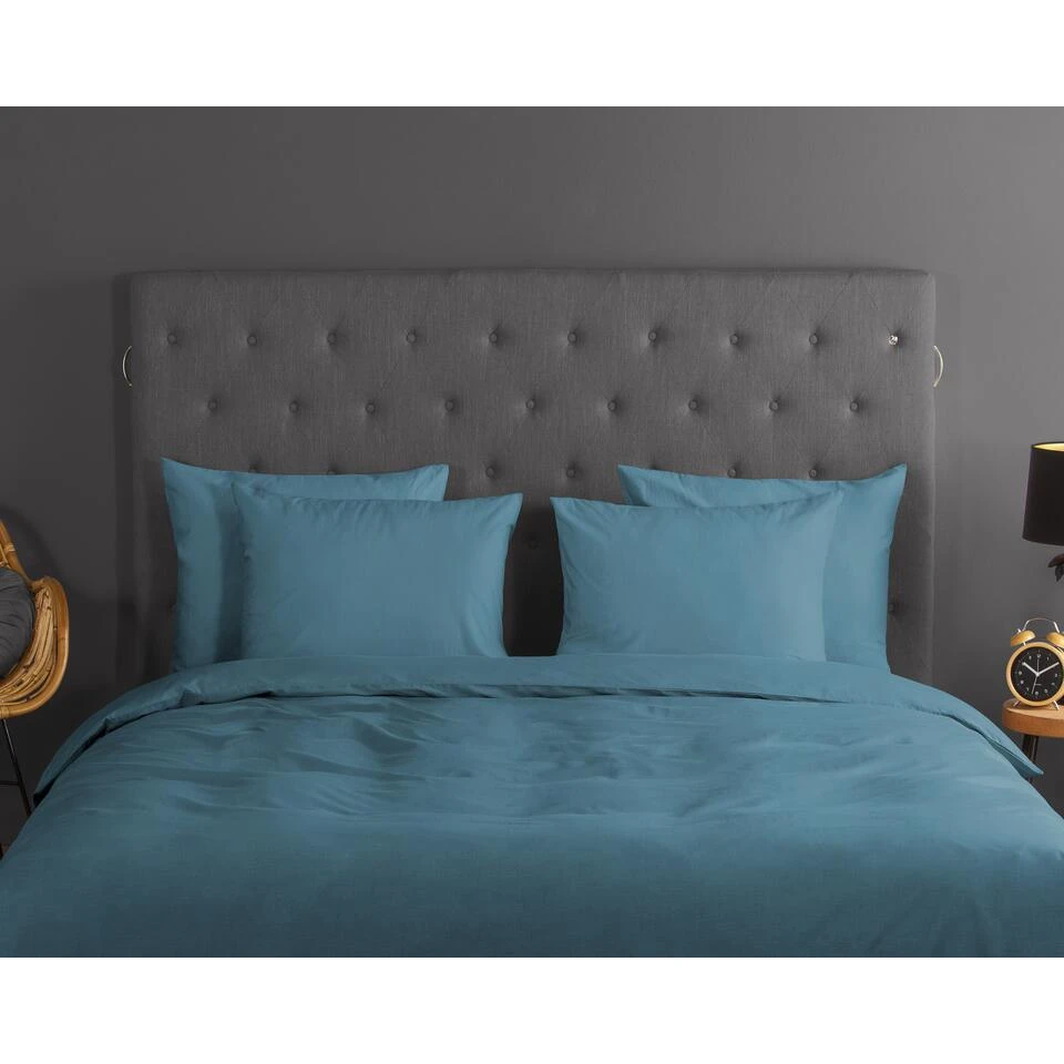 Good Morning Dekbedovertrek "uni Adria Blue" - Blauw - (240x220 Cm) 5 Good Morning Dekbedovertrek "uni Adria Blue" - Blauw - (240x220 Cm) - Afbeelding 3