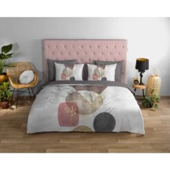 Good Morning Dekbedovertrek "Vabio" - Grijs - (200x220 Cm) -Leen Bakker Winkel 1000083356 0101