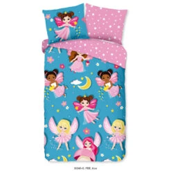 Good Morning Dekbedovertrek "Fee" - Multi - (140x220 Cm)