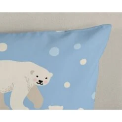 Good Morning Dekbedovertrek "Polar Bear" - Blauw - (140x220 Cm) 8 Good Morning Dekbedovertrek "Polar Bear" - Blauw - (140x220 Cm) -Leen Bakker Winkel 1000083377 0111