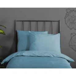 Good Morning Dekbedovertrek "" - Blauw - (100x135 Cm) -Leen Bakker Winkel 1000083384 0110