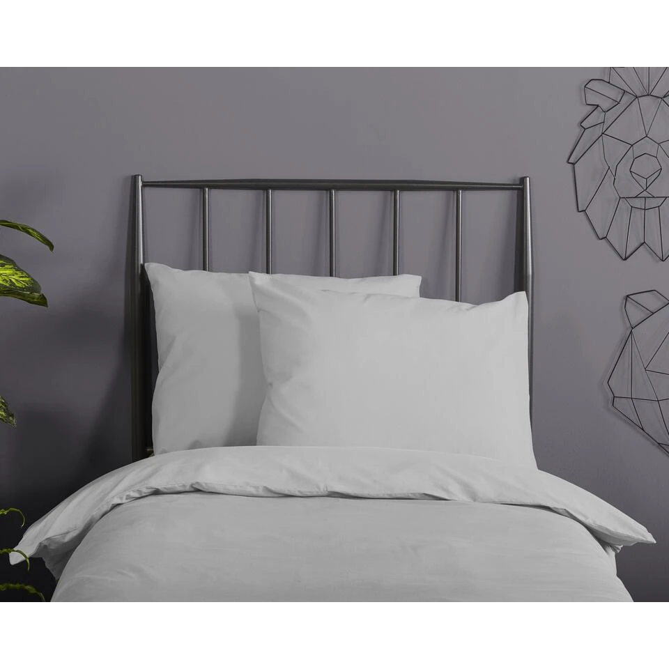 Good Morning Dekbedovertrek "" - Grijs - (100x135 Cm) 5 Good Morning Dekbedovertrek "" - Grijs - (100x135 Cm) - Afbeelding 3