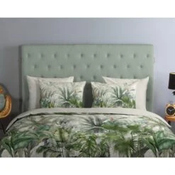 Good Morning Dekbedovertrek "Valerie" - Groen - (240x220 Cm) 8 Good Morning Dekbedovertrek "Valerie" - Groen - (240x220 Cm) -Leen Bakker Winkel 1000083580 0110