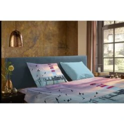 Pure Dekbedovertrek "Lighthouse" - Multi - (140x220 Cm) -Leen Bakker Winkel 1000083864 0110