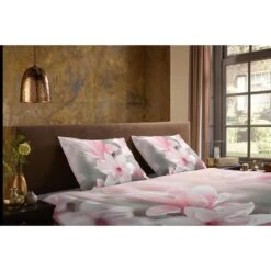 Pure Dekbedovertrek "Magna" - Roze - (200x220 Cm) -Leen Bakker Winkel 1000083868 0110